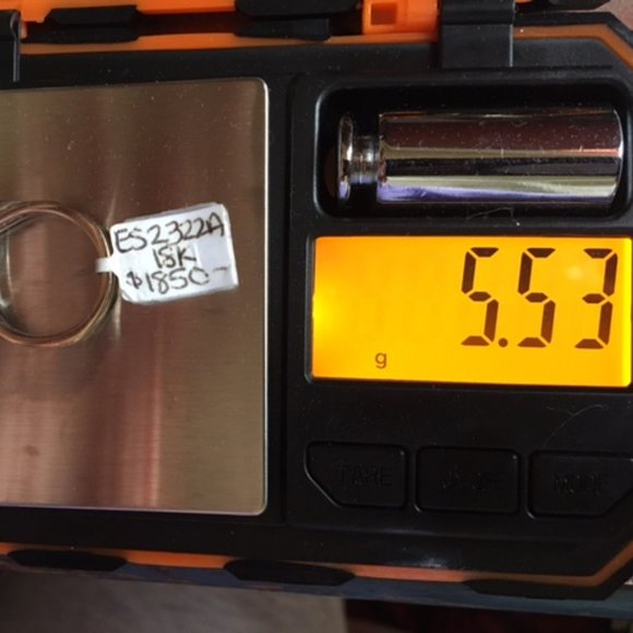 DIAMOND RING 18K WHITE GOLD - Picture 6 of 7